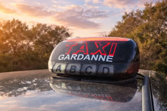 lumineux taxi gardanne